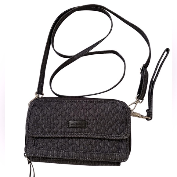 Vera Bradley Handbags - Vera Bradley 3-way dark denim wallet - NWOT